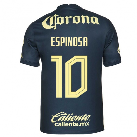Enfant Football Maillot Daniela Espinosa #10 Bleu Marin Tenues Extérieur 2021/22 T-Shirt