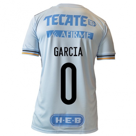 Enfant Football Maillot Jose Garcia #0 Bleu Clair Tenues Extérieur 2021/22 T-Shirt