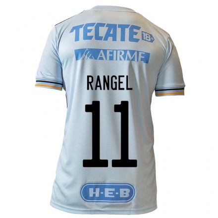 Enfant Football Maillot Nayeli Rangel #11 Bleu Clair Tenues Extérieur 2021/22 T-Shirt