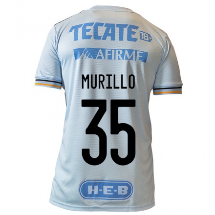Enfant Football Maillot Angelica Murillo #35 Bleu Clair Tenues Extérieur 2021/22 T-Shirt