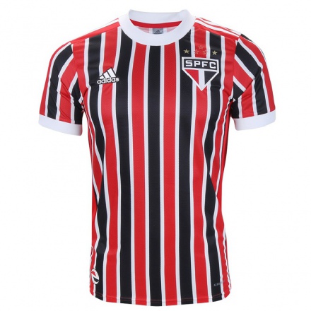 Enfant Football Maillot Marquinhos Calazans #0 Rouge Noir Tenues Extérieur 2021/22 T-shirt