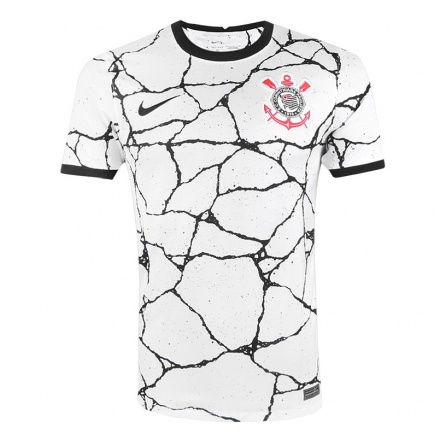 Enfant Football Maillot Caique Franca #1 Blanche Tenues Domicile 2021/22 T-shirt