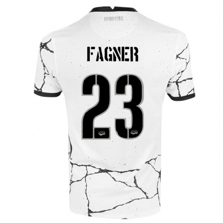 Enfant Football Maillot Fagner #23 Blanche Tenues Domicile 2021/22 T-shirt