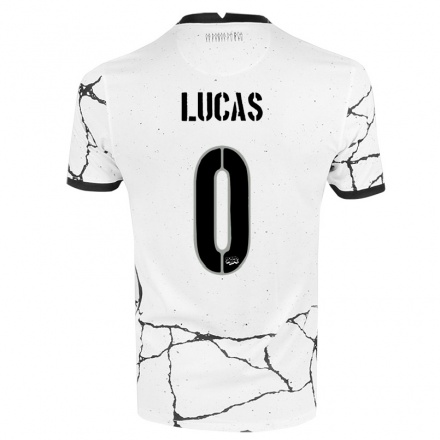 Enfant Football Maillot Wallace Lucas #0 Blanche Tenues Domicile 2021/22 T-shirt