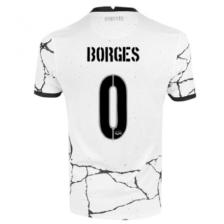 Enfant Football Maillot Hugo Borges #0 Blanche Tenues Domicile 2021/22 T-shirt