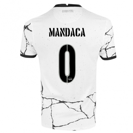Enfant Football Maillot Mandaca #0 Blanche Tenues Domicile 2021/22 T-shirt