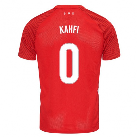 Enfant Football Maillot Bagus Kahfi #0 Rouge Tenues Domicile 2021/22 T-shirt