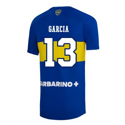 Enfant Football Maillot Javier Garcia #13 Bleu Roi Tenues Domicile 2021/22 T-shirt
