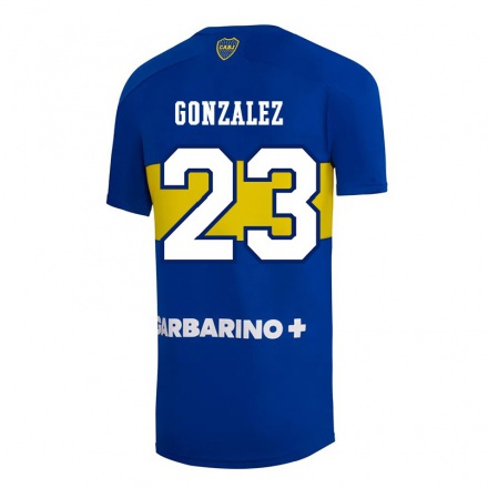 Enfant Football Maillot Diego Gonzalez #23 Bleu Roi Tenues Domicile 2021/22 T-shirt