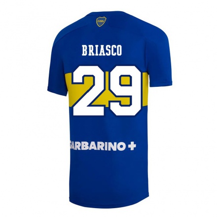 Enfant Football Maillot Norberto Briasco #29 Bleu Roi Tenues Domicile 2021/22 T-shirt