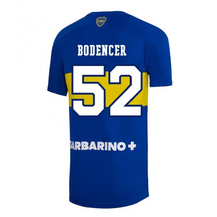 Enfant Football Maillot Erik Bodencer #52 Bleu Roi Tenues Domicile 2021/22 T-shirt