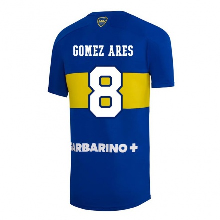 Enfant Football Maillot Camila Gomez Ares #8 Bleu Roi Tenues Domicile 2021/22 T-shirt