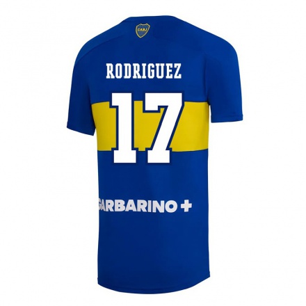 Enfant Football Maillot Fanny Rodriguez #17 Bleu Roi Tenues Domicile 2021/22 T-Shirt