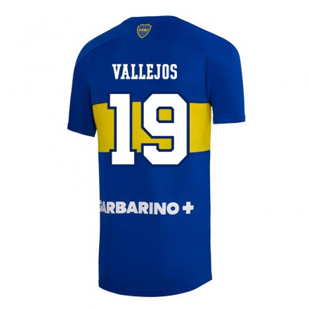 Enfant Football Maillot Fabiana Vallejos #19 Bleu Roi Tenues Domicile 2021/22 T-shirt