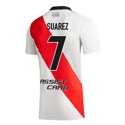 Enfant Football Maillot Matias Suarez #7 Blanc Tenues Domicile 2021/22 T-shirt