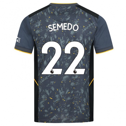Enfant Football Maillot Nelson Semedo #22 Gris Tenues Extérieur 2021/22 T-Shirt