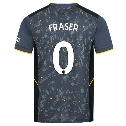Enfant Football Maillot Nathan Fraser #0 Gris Tenues Extérieur 2021/22 T-Shirt