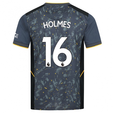 Enfant Football Maillot Summer Holmes #16 Gris Tenues Extérieur 2021/22 T-Shirt
