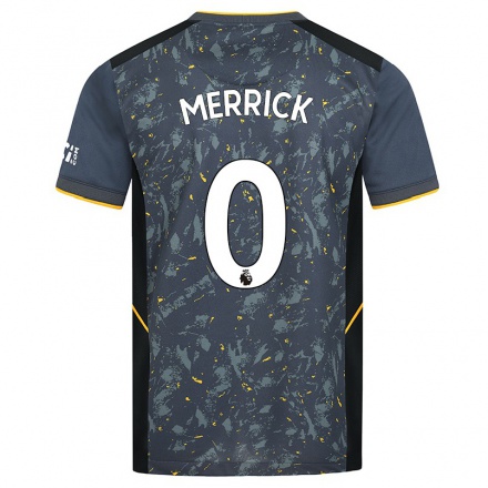 Enfant Football Maillot Beth Merrick #0 Gris Tenues Extérieur 2021/22 T-Shirt