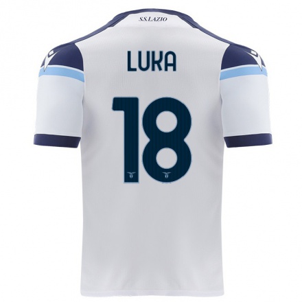 Enfant Football Maillot Luka Romero #18 Blanc Tenues Extérieur 2021/22 T-shirt