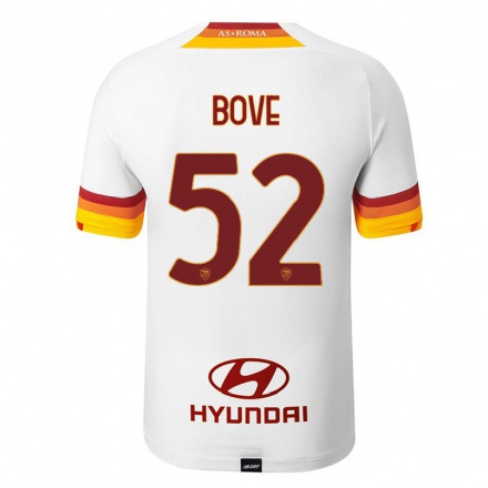 Enfant Football Maillot Edoardo Bove #52 Blanc Tenues Extérieur 2021/22 T-Shirt