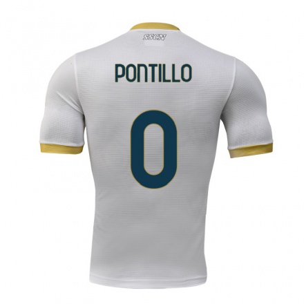 Enfant Football Maillot Pasquale Pontillo #0 Gris Tenues Extérieur 2021/22 T-shirt