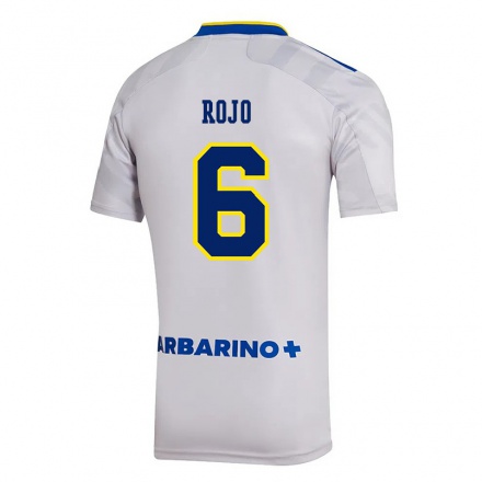 Enfant Football Maillot Marcos Rojo #6 Gris Tenues Extérieur 2021/22 T-Shirt