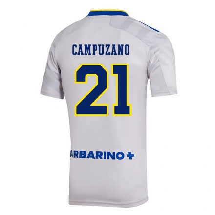 Enfant Football Maillot Jorman Campuzano #21 Gris Tenues Extérieur 2021/22 T-Shirt