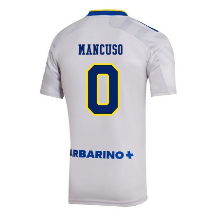 Enfant Football Maillot Eros Mancuso #0 Gris Tenues Extérieur 2021/22 T-Shirt