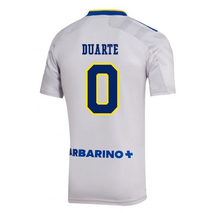 Enfant Football Maillot Kevin Duarte #0 Gris Tenues Extérieur 2021/22 T-Shirt