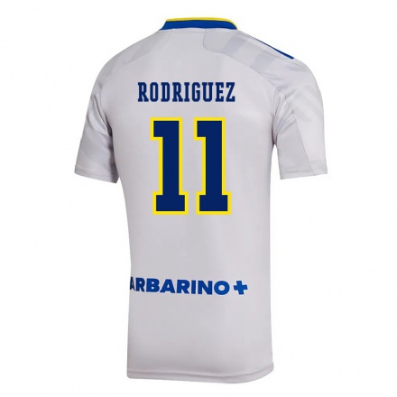 Enfant Football Maillot Yamila Rodriguez #11 Gris Tenues Extérieur 2021/22 T-Shirt