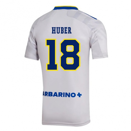 Enfant Football Maillot Clarisa Huber #18 Gris Tenues Extérieur 2021/22 T-Shirt