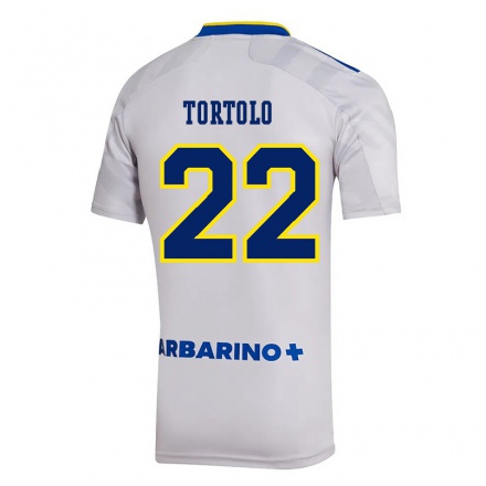 Enfant Football Maillot Dulce Tortolo #22 Gris Tenues Extérieur 2021/22 T-Shirt