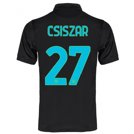 Enfant Football Maillot Henrietta Csiszar #27 Noir Tenues Third 2021/22 T-shirt