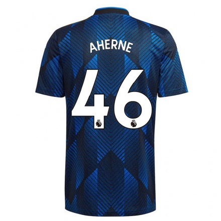 Enfant Football Maillot Alyssa Aherne #46 Bleu Foncé Tenues Third 2021/22 T-Shirt