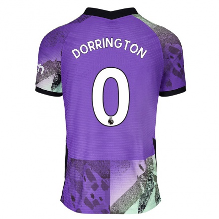 Enfant Football Maillot Alfie Dorrington #0 Violet Tenues Third 2021/22 T-Shirt