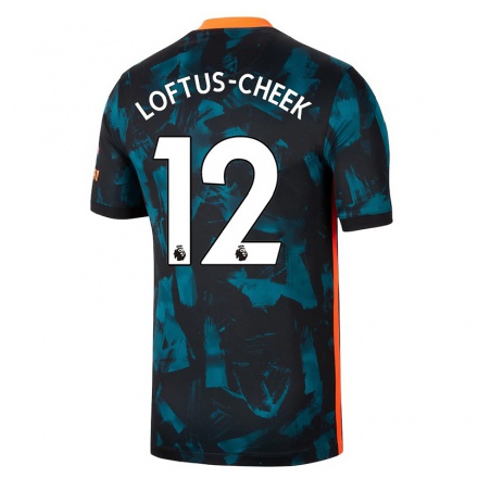 Enfant Football Maillot Ruben Loftus-Cheek #12 Bleu Foncé Tenues Third 2021/22 T-Shirt