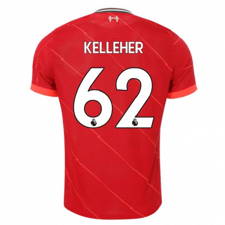 Homme Football Maillot Caoimhin Kelleher #62 Rouge Tenues Domicile 2021/22 T-Shirt