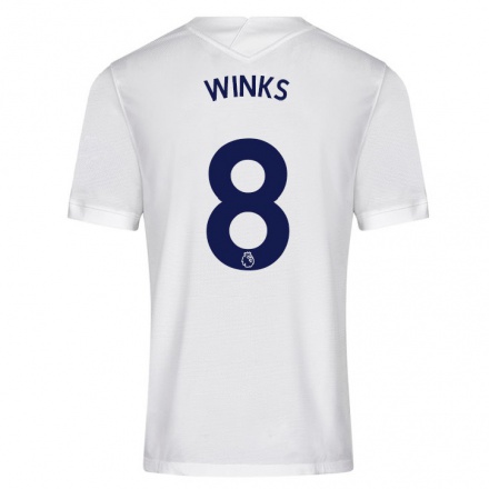 Homme Football Maillot Harry Winks #8 Blanche Tenues Domicile 2021/22 T-Shirt