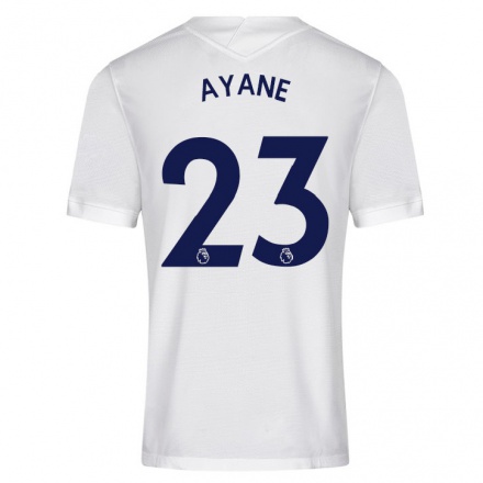 Homme Football Maillot Rosella Ayane #23 Blanche Tenues Domicile 2021/22 T-Shirt