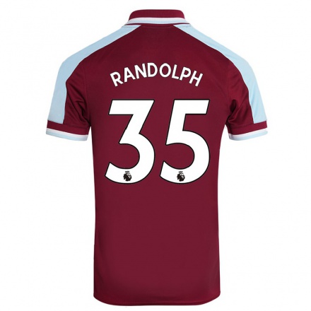 Homme Football Maillot Darren Randolph #35 Bordeaux Tenues Domicile 2021/22 T-shirt