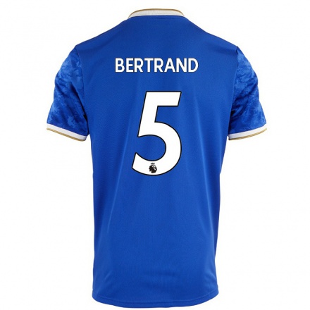 Homme Football Maillot Ryan Bertrand #5 Bleu Royal Tenues Domicile 2021/22 T-shirt