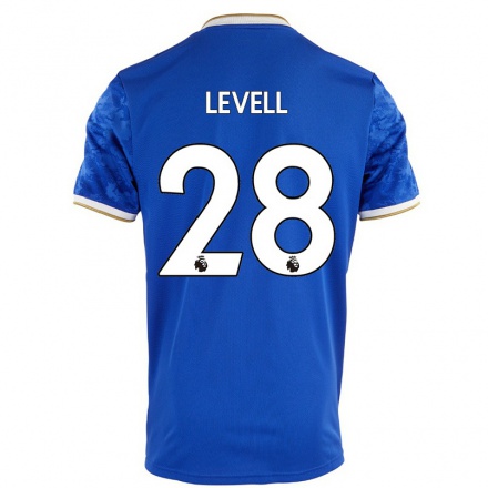 Homme Football Maillot Kirstie Levell #28 Bleu Royal Tenues Domicile 2021/22 T-shirt