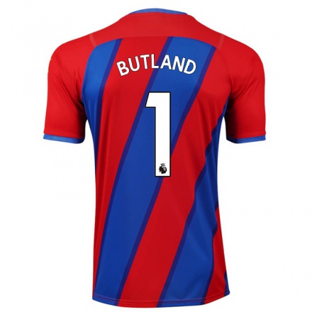 Homme Football Maillot Jack Butland #1 Bleu Royal Tenues Domicile 2021/22 T-shirt