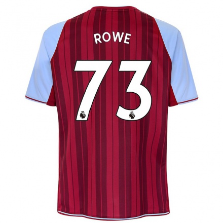 Homme Football Maillot Edward Rowe #73 Bordeaux Tenues Domicile 2021/22 T-Shirt