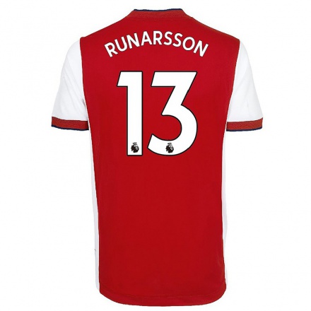 Homme Football Maillot Alex Runarsson #13 Jaune Tenues Extérieur 2021/22 T-Shirt