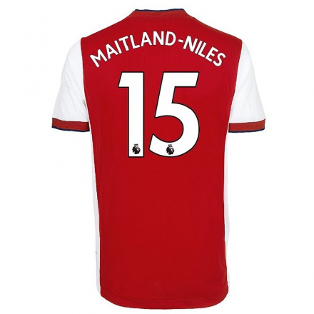 Homme Football Maillot Ainsley Maitland-Niles #15 Jaune Tenues Extérieur 2021/22 T-Shirt