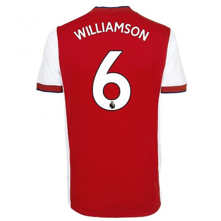 Homme Football Maillot Leah Williamson #6 Jaune Tenues Extérieur 2021/22 T-Shirt