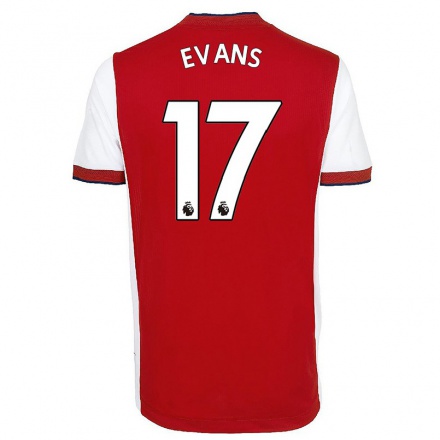 Homme Football Maillot Lisa Evans #17 Jaune Tenues Extérieur 2021/22 T-Shirt