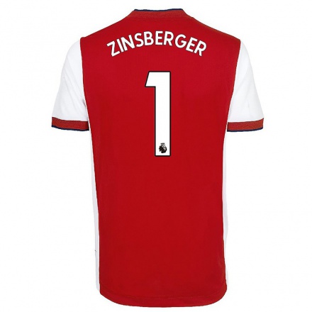 Homme Football Maillot Manuela Zinsberger #1 Jaune Tenues Extérieur 2021/22 T-Shirt